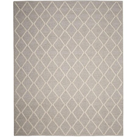 Safavieh Natura Large Rectangle Area Rug, Silver and Ivory - 9 x 12 ft. NAT310B-9